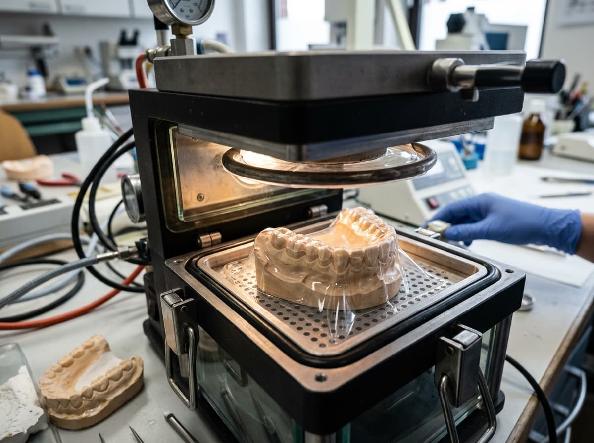 Lämpömuovaus oikomishoidossa: Näin varmistetaan materiaalien ja prosessien tarkkuus