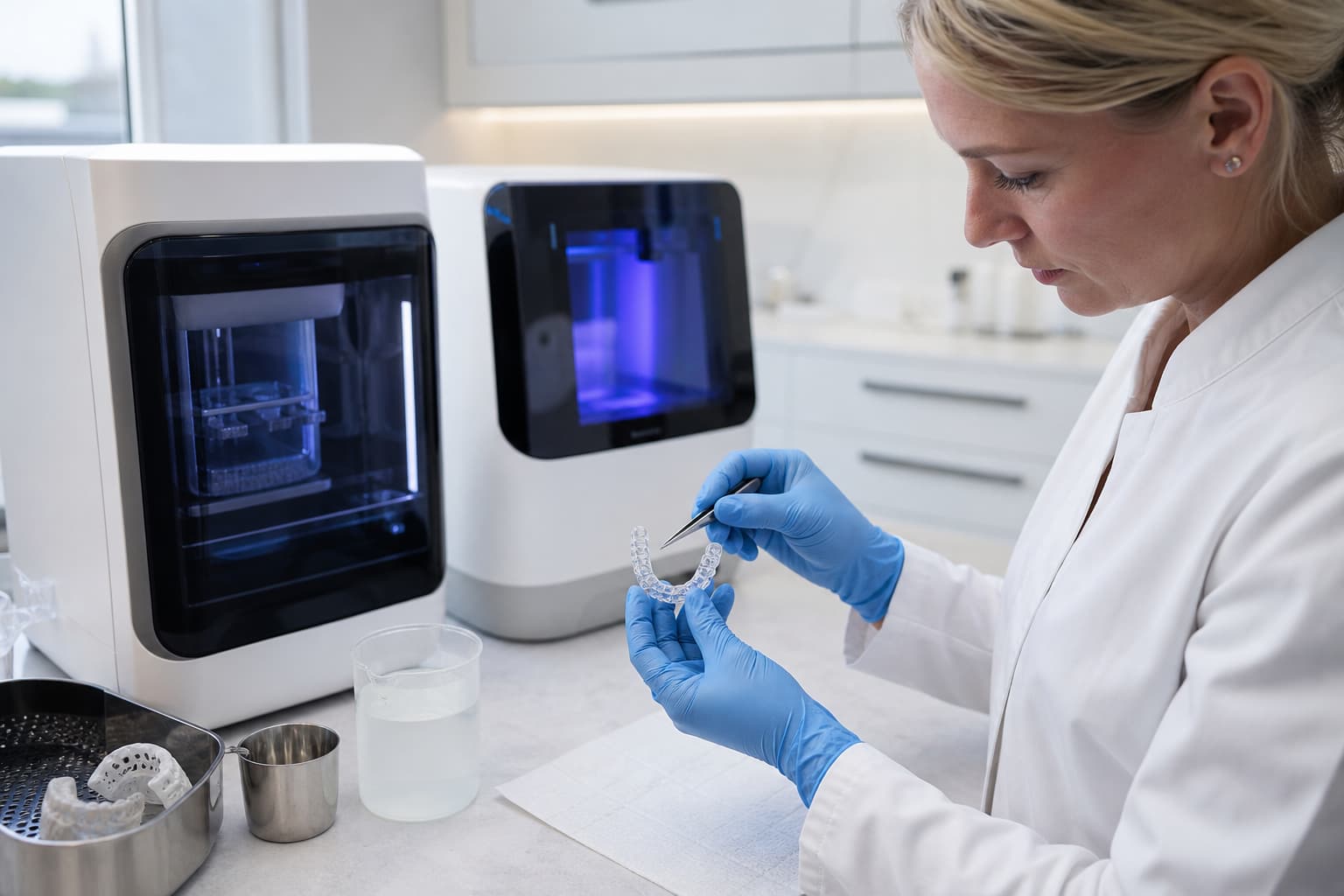 Precision Post-Processing for Biocompatible Orthodontic 3D Prints