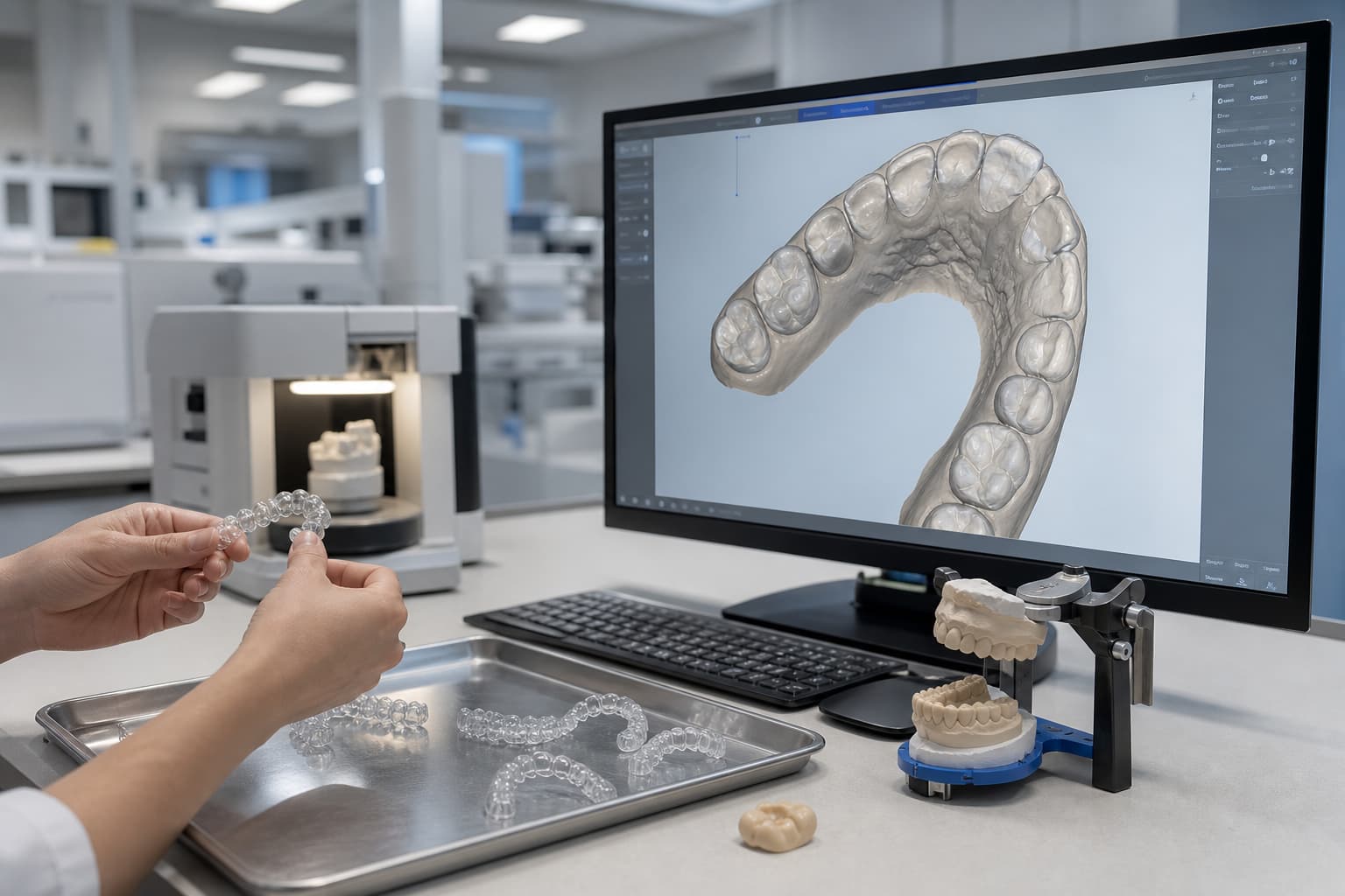 Technical Workflow for Clear Aligner Fabrication